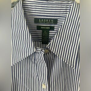 Lauren Ralph Lauren Women’s Non-Iron Striped Shirt